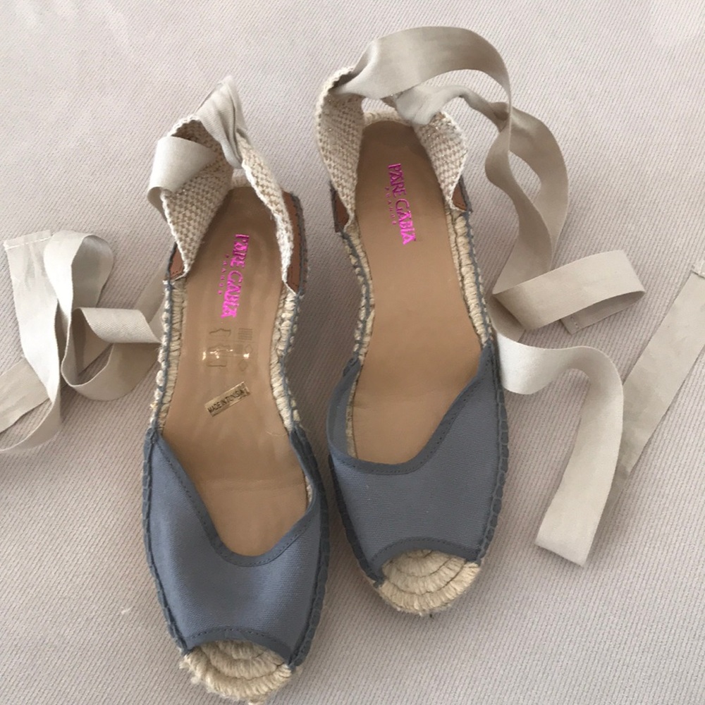 Pare Gabia lace up espadrilles